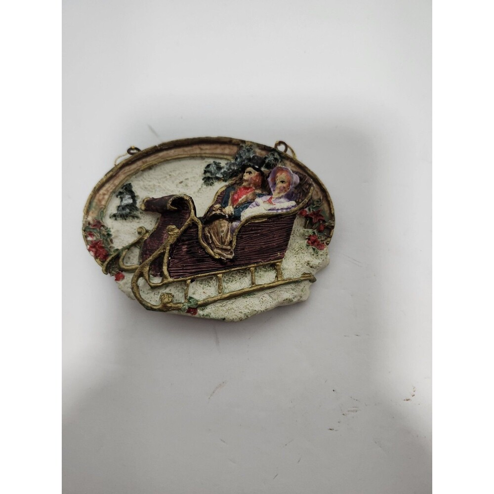 4.25 Inch Ornament With Sleigh